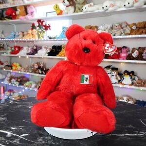 TY Beanie Buddy - Osito the Mexican Bear | MWMT New Mint Tags | Retired | Rare
